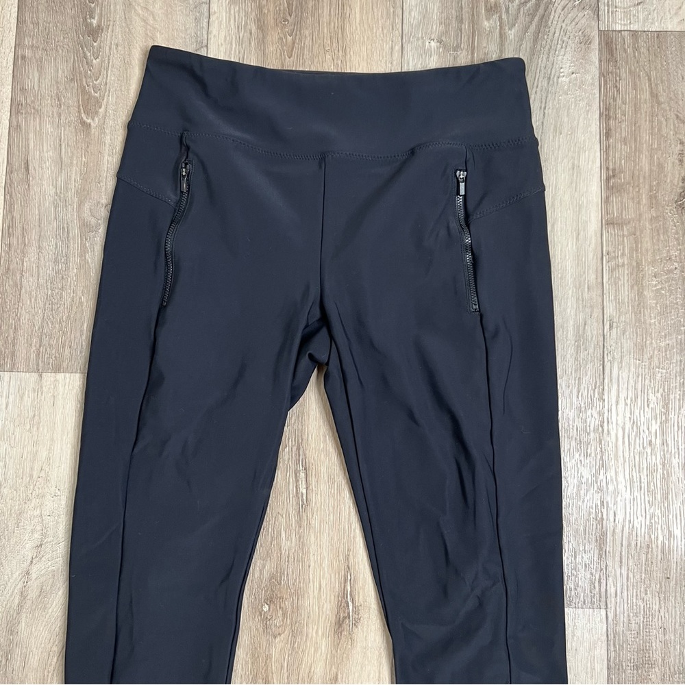 Athleta Black High-Rise Zip Pocket Leggings - Picture 8 of 12